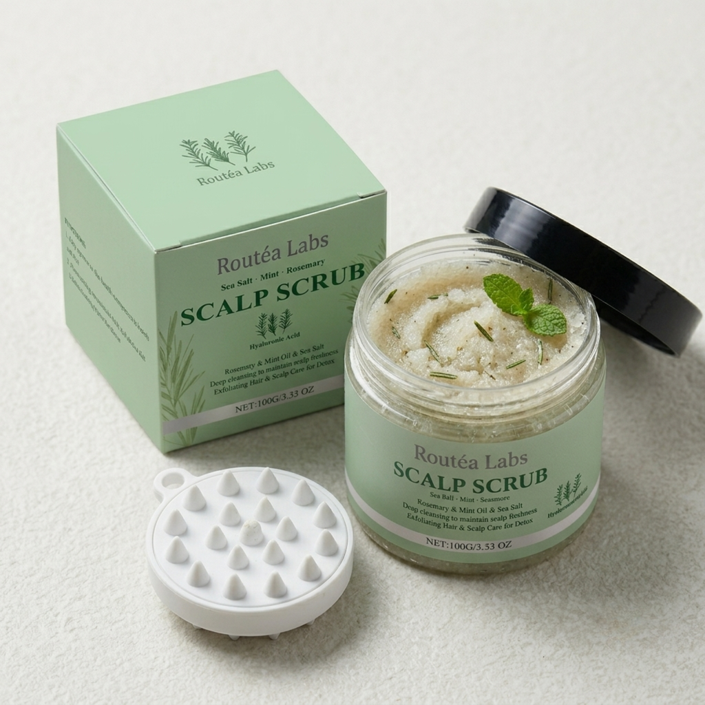 Rosemary Scalp Scrub Soothing Scalp Moisturizing Cool