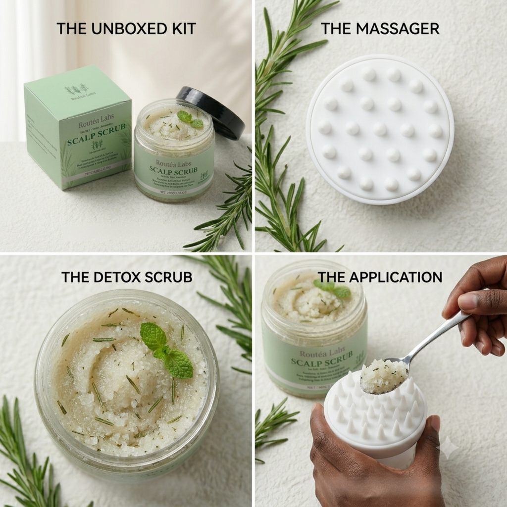 Rosemary Scalp Scrub Soothing Scalp Moisturizing Cool