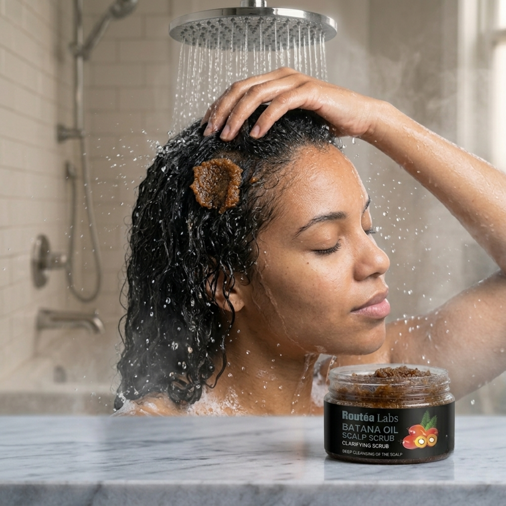 Nourishing Scalp Scrub for Healthy Hair Growth