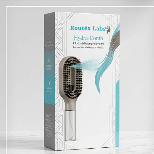 Tangle-Free Hairbrush Spray Combo